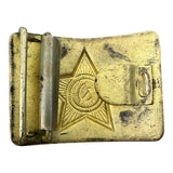 Original USSR Soviet Army Officer Belt Brass Buckle Antique Bronze Colour
