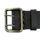 Russian Military Style Soviet USSR Army Officer Leather Belt Metal Alloy Buckle