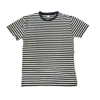 Russian NAVY Marines Style Telnyashka Dark Blue Striped T-Shirt Short Sleeve Top