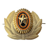 Russian Army Badge Officer Uniform Military Hat Cap Beret Large Metal Cockade