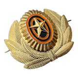 Russian Army Badge Officer Uniform Military Hat Cap Beret Large Metal Cockade