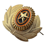 Russian Army Badge Officer Uniform Military Hat Cap Beret Large Metal Cockade