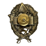 Russian RKKA Soviet Red Army CAVALRY COMMANDER Brass Medal Badge Hammer Plough