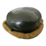 Soviet USSR Russian Army Dark Green Aluminium Flask Bottle Belt Case Collectible