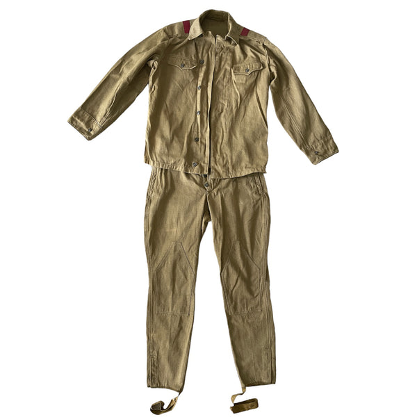 Genuine Soviet Soldier Uniform USSR Afghanistan Military Jacket Trousers Set Size S