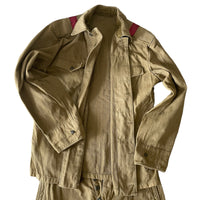 Genuine Soviet Soldier Uniform USSR Afghanistan Military Jacket Trousers Set Size S
