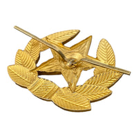 Soviet Russian Army Red Star Ushanka Hat Badge USSR Military Cockade