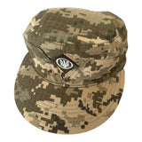 Ukrainian Patriotic MM14 Pixel Camo Mazepa Style Baseball Cap Trident Hat