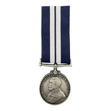 British Royal Navy Distinguished Service Medal DSM WW1 Replica with Ribbon