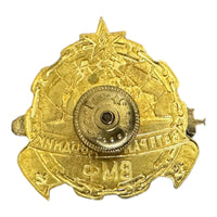 Soviet Navy USSR Russian CCCP Medal Naval Submarine Veteran Brass Metal Badge
