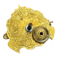 Soviet Navy USSR Russian CCCP Medal Naval Submarine Veteran Brass Metal Badge