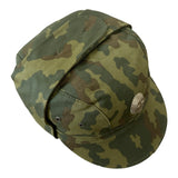 Russian Army Military Woodland Camouflage Field Uniform Cap Hat Badge
