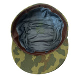 Russian Army Military Woodland Camouflage Field Uniform Cap Hat Badge