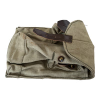 Echte Munitionstasche der sowjetischen Armee der UdSSR, russisches Militär, 3-Zellen-Magazin-Gürteltasche aus Segeltuch