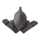 Vintage Soviet Budenovka Wool Hat Red Army Star Badge Military Cap USSR