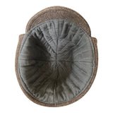 Vintage Soviet Budenovka Wool Hat Red Army Star Badge Military Cap USSR