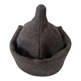 Vintage Soviet Budenovka Wool Hat Red Army Star Badge Military Cap USSR