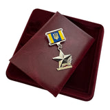 Hero of Chernobyl Ukrainian Medal Participant in Liquidation of Nuclear Disaster