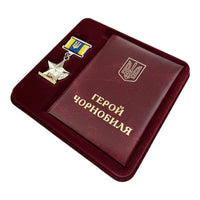 Hero of Chernobyl Ukrainian Medal Participant in Liquidation of Nuclear Disaster