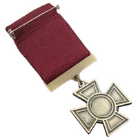British Medal Repro Victoria Cross Red Ribbon Military Award For Valor