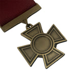 British Medal Repro Victoria Cross Red Ribbon Military Award For Valor