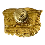 Russian Navy Badge For Syrian Campaign Metal and Enamel Screw-Back Insignia