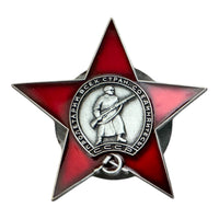 Soviet Order of The Red Star Badge Reproduction