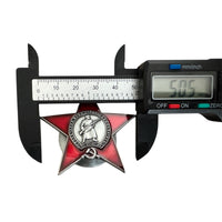 Soviet Order of The Red Star Badge Reproduction