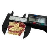UdSSR Sowjet Russland Ukraine Tschernobyl Liquidator Atomkatastrophe Medaille Pin Abzeichen