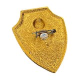 Russische sowjetische Metall-Anstecknadel, junge Kommunistische Partei, Lenin 