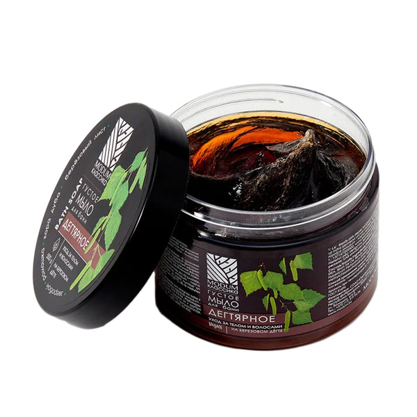 Modum Classic Birch Tar Soap 500ml Natural Herbal Extracts for Skin & Hair