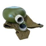 Echtes Khaki-Flaschen-Wasserflaschen-Gürteletui der UdSSR-Sowjet-Russischen Armee
