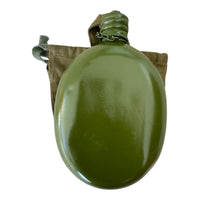 Echtes Khaki-Flaschen-Wasserflaschen-Gürteletui der UdSSR-Sowjet-Russischen Armee