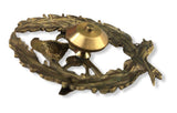 Imperial Russian Firefighter Brass Badge Historical Reproduction Collectible
