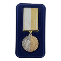 Tschernobyl-Liquidator Original moderne ukrainische Medaille für Zivilleistung