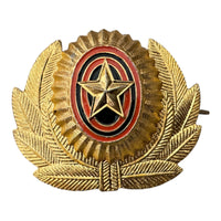 Russian Army Badge Officer Uniform Military Hat Cap Beret Large Metal Cockade