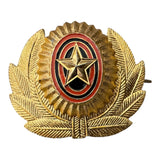 Russian Army Badge Officer Uniform Military Hat Cap Beret Large Metal Cockade