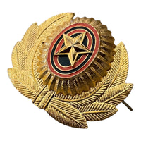 Russian Army Badge Officer Uniform Military Hat Cap Beret Large Metal Cockade
