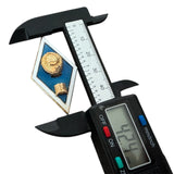 Soviet USSR Russian University Graduation Romb Badge Leningrad Mint Screw Back