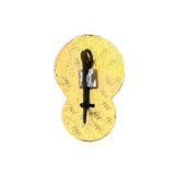 Soviet Shooting Badges Set of 4 – Excellent & Young Marksman Pins 2 x 1.5 cm