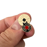 Soviet Shooting Badges Set of 4 – Excellent & Young Marksman Pins 2 x 1.5 cm