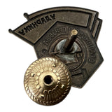 Soviet USSR Ministry of Railways Stalin Labour Award Train Badge Russian Repro