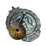 Soviet Sniper RKKA Badge – Russian Repro Metal Alloy & Enamel Screw Back