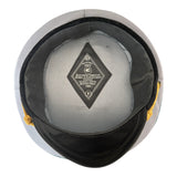 Soviet USSR Railway Senior Officer Uniform Peaked Cap Hat with Metal Badge