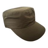 Military Patrol Retro Style Green Baseball Hat Cap Soviet Red Star Metal Badge