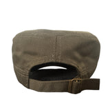 Military Patrol Retro Style Green Baseball Hat Cap Soviet Red Star Metal Badge