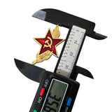 Soviet Russian Army Red Star Pin Badge Hammer and Sickle 9 May Victory Symbol