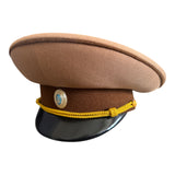 Vintage Ukrainian Officer Peaked Cap – Parade Style Military Visor Hat