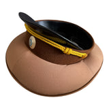 Vintage Ukrainian Officer Peaked Cap – Parade Style Military Visor Hat