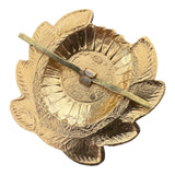 Vintage Soviet USSR Mining Cap Badge Hammer Pick Miner Cockade Hat Emblem
